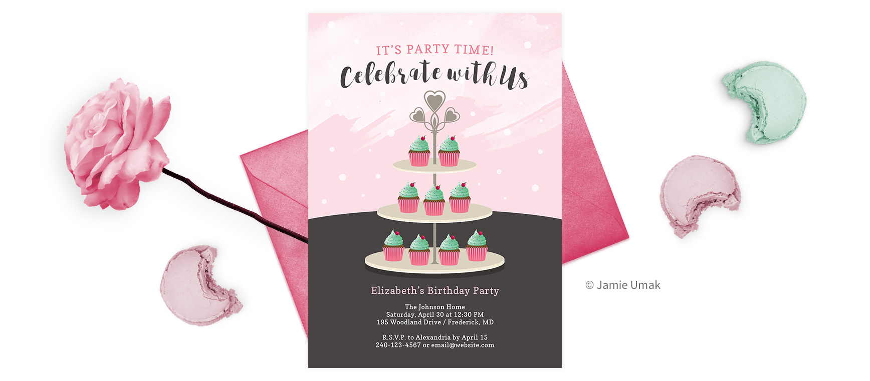 Birthday Party Invitation Set