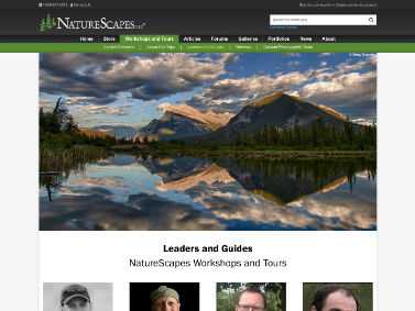 NatureScapes Workshops and Tours - Leaders and Guides